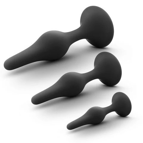 Anal Adventures Platinum Silicone Beginner Plug Kit - Image 2