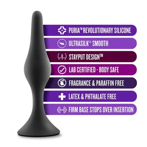 Anal Adventures Platinum Silicone Beginner Plug Kit - Image 4