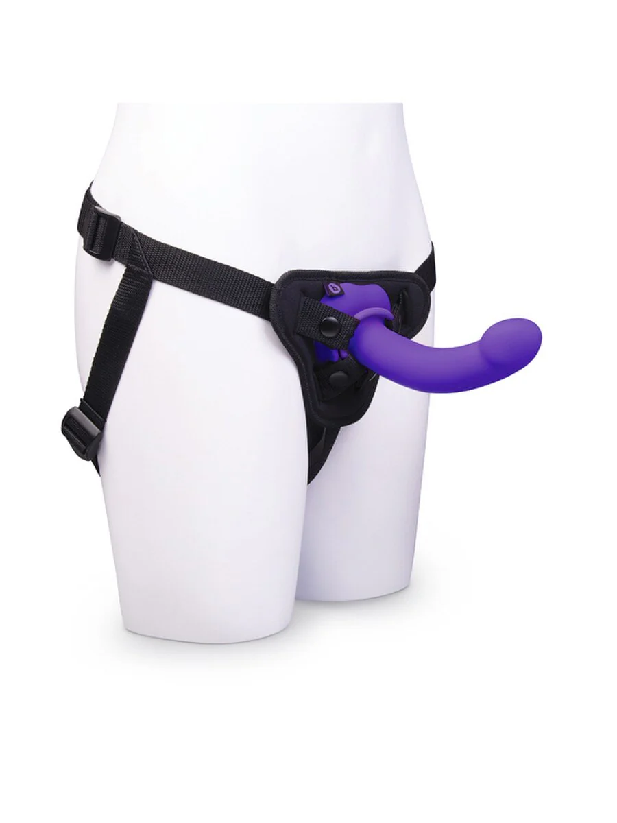 b-Vibe Vibrating Curved Strap-On Kit - Image 3