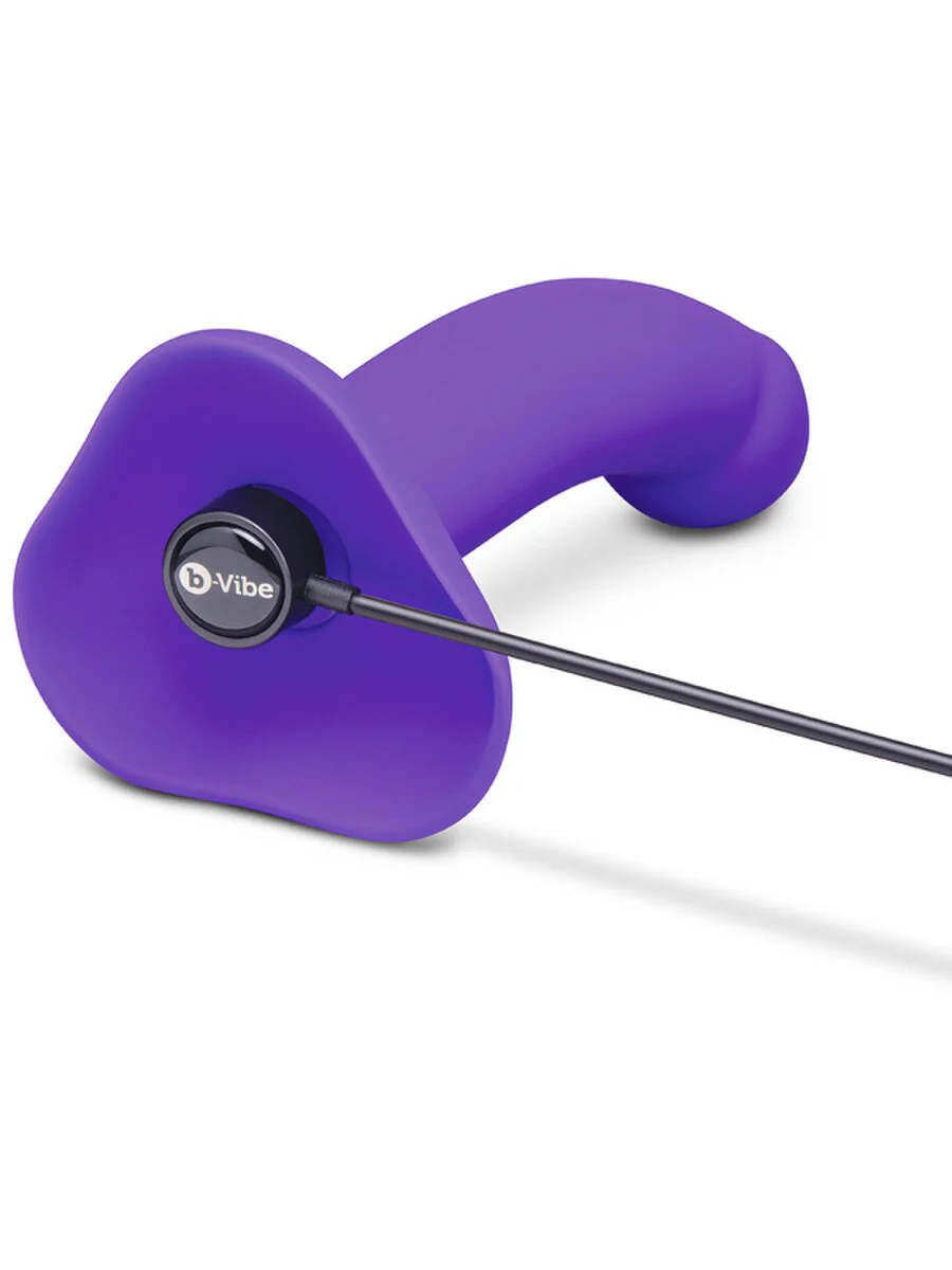 b-Vibe Vibrating Curved Strap-On Kit - Image 4