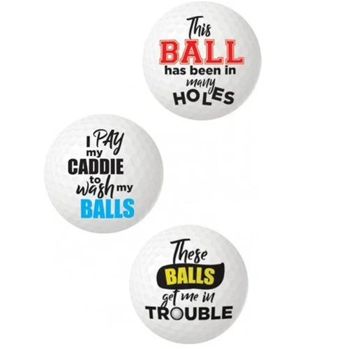 Balls Deep Novelty Golf Balls