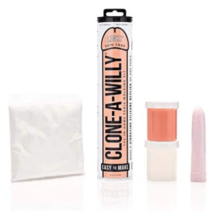 Clone a Willy Light Skin - Penis Moulding Kit