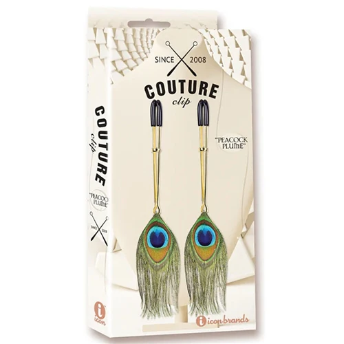 Couture Clip - Peacock Plume