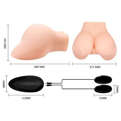 Realistic Vagina and Ass Masturbator 'Crazy Bull Julie' - Image 5