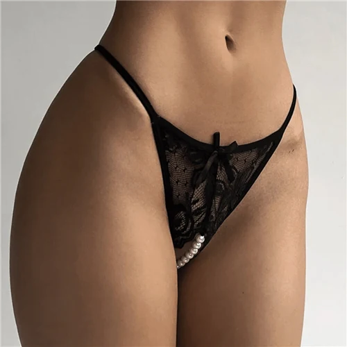 Crotchless Pearl Panties
