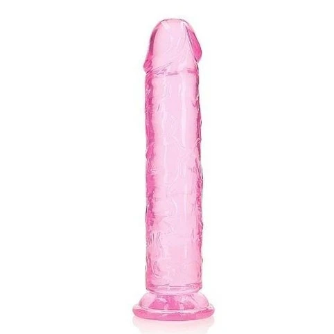 Crystal Clear Dildo 10 Inch Straight No Balls - Image 3