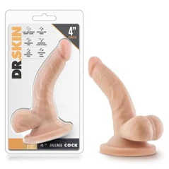 Dr Skin Mini Cock 4' - Flesh