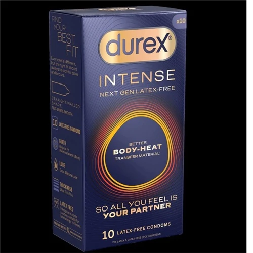 Durex Intense Condoms Regular - 10 Pack