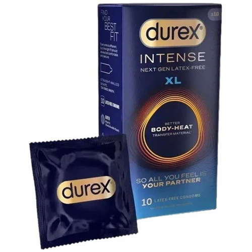 Durex Intense Condoms - XL 10's