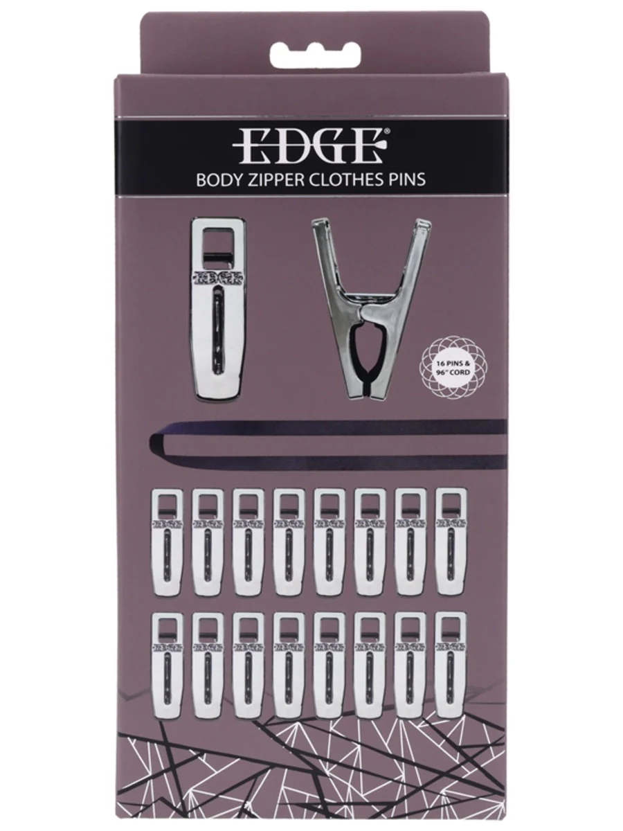 Edge by Sportsheet Body Zipper Clothes Pins - Image 2