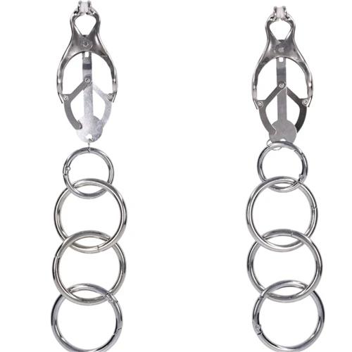 Edge by Sportsheets Tuggable Clover Clamps