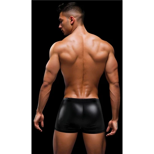 Envy Snap Down Boxer Brief-Black - Image 2
