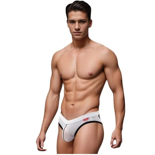 Envy Sport Mesh Jock White - Image 2