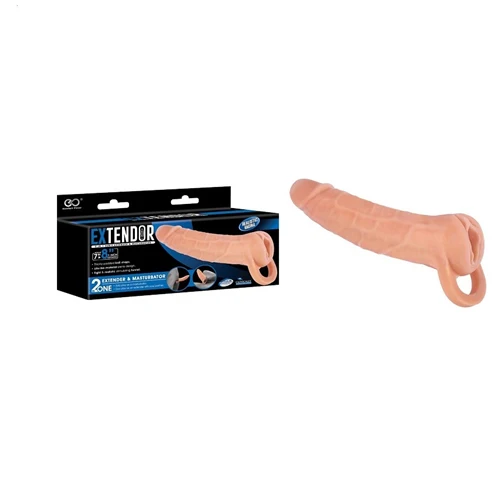 Extendor 8'' 2-in-1 Penis Extender & Masturbator