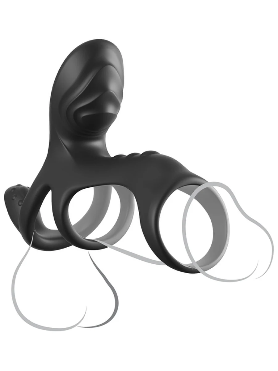 Fantasy C-Ringz Ultimate Couples Cage Max Black - Image 3