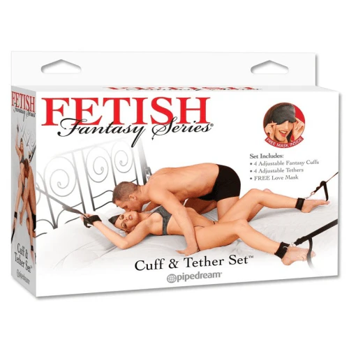 Fetish Fantasy Cuff & Tether Set
