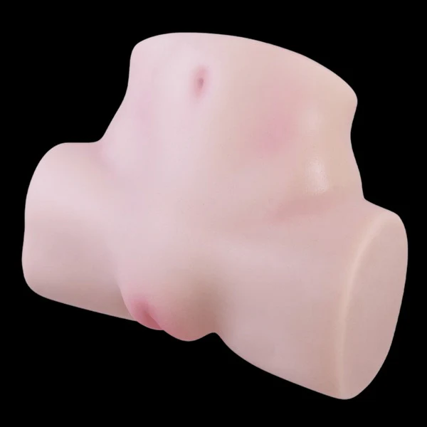 Gripping And Thrusting Silicone Life Like Masturbator - Pussy & Ass 5.5' - Image 2