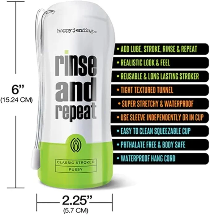 happy ending Rinse and Repeat Classic Stroker Pussy - Image 5