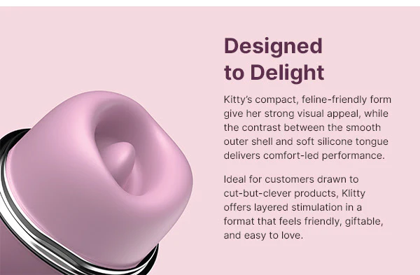 Klitty - Dual Action Licking & Suction Stimulator - Image 4