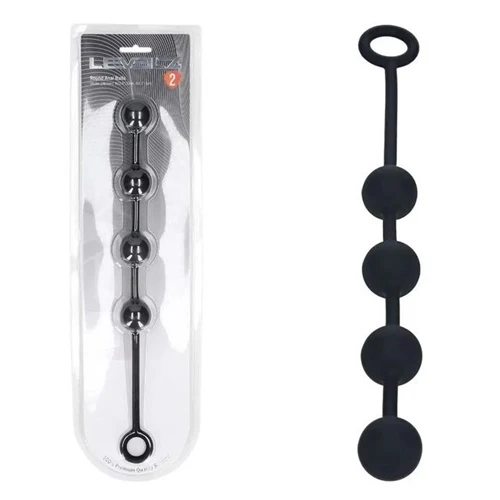 LEVELZ Round Silicone Anal Balls - medium 30mm