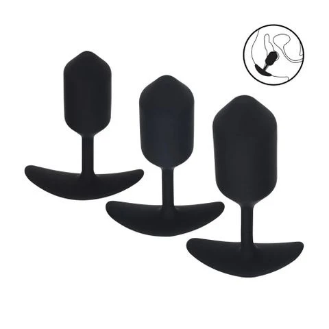 LEVELZ Silicone Weighted Anal Plug Training Set - Image 2