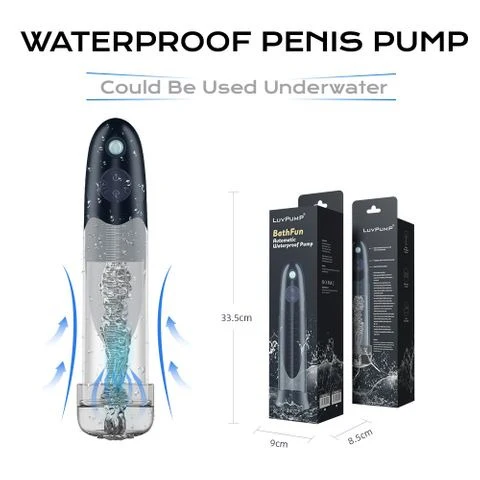 LuvPump BathFun Automatic Waterproof Penis Pump - Image 3