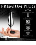 Master Series - Butt Slut Metal & Silicone Butt Plug - Image 3