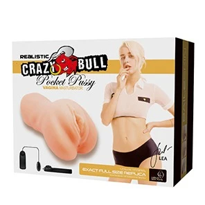 Crazy Bull Lea Vibrating Vagina Stroker