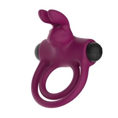 Passion Play Silicone Rabbit Vibrating Cockring