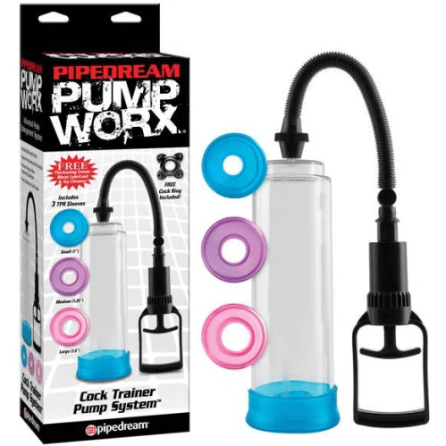 Penis Pump Kit - Pump Worx Cock Trainer Pump System