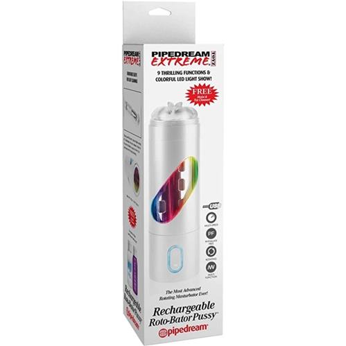 Pipedream Extreme - Rechargeable Roto-Bator Pussy