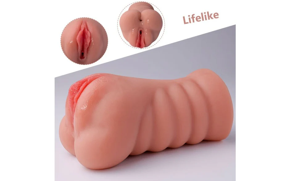 Ramar Realistic Vibrating Anal Vaginal Masturbator - Image 4