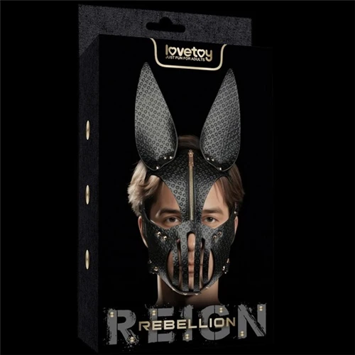 Rebellion Reign - Dark Bunny Mask - Black