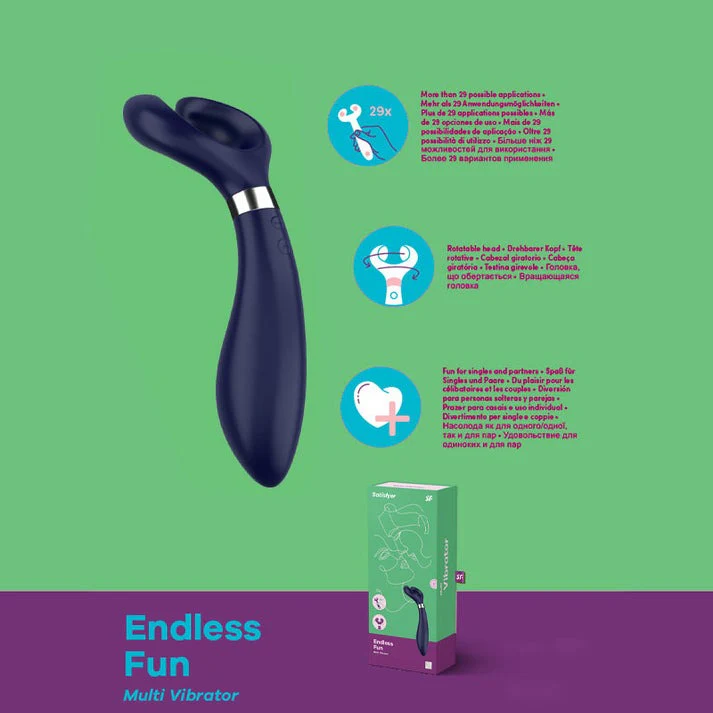 Satisfyer Endless Fun - Blue - Image 4