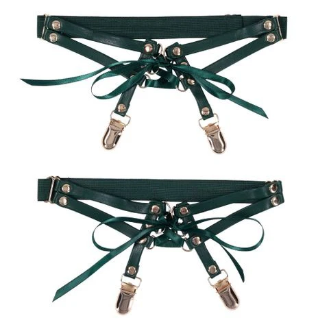 Sex & Mischief Indica Laced Up Garters - Image 6