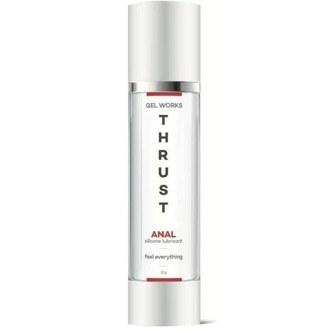Wet Stuff Thrust - Anal Silicone Lubricant - 90 gram Airless Bottle