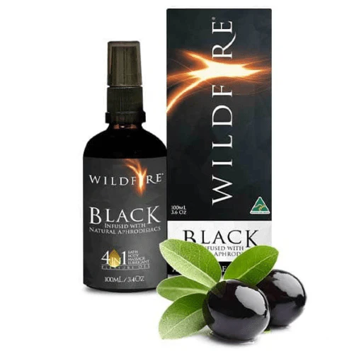 Wildfire Massage Oil 50ml Black Extra Strength